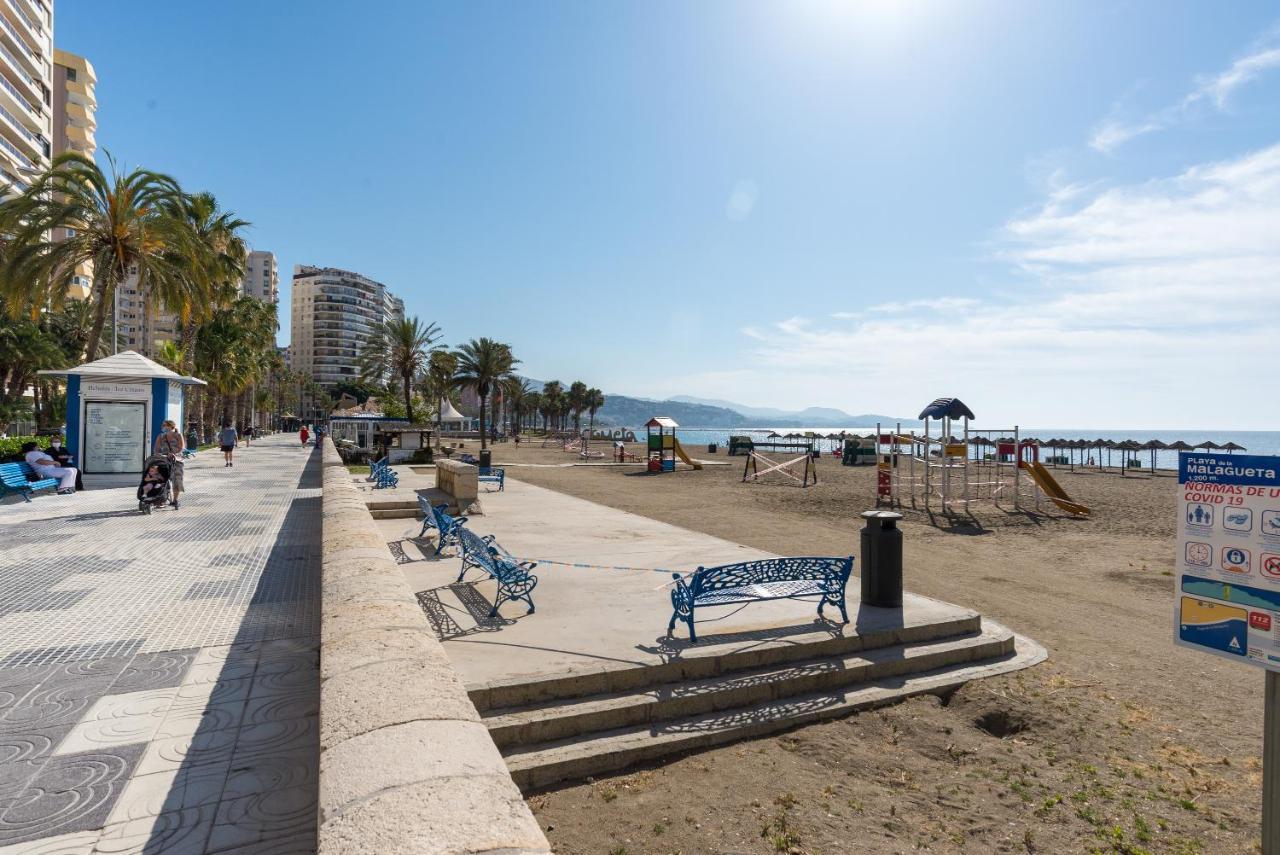 Málaga Beach&Historic centre Malagueta Esterno foto